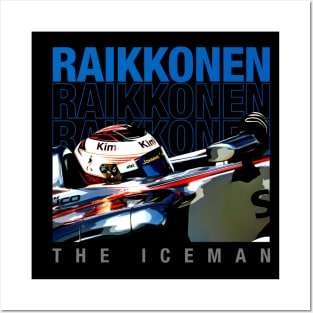 Kimi Raikkonen The Iceman Posters and Art